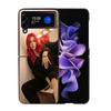 Actor P-Peraya Malisorn Phone Case For Samsung Z Flip 7 6 5G Galaxy Z Flip4 Z Flip5 Z Flip3 Coque Black Hard PC Shell Protective