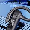 1 Set Wireless Headphone Stereo Surround IPX5 Waterproof Delay Free Battery Display Rechargeable Reduction Wireless Bone Conduction Headphone