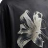 Emporio Armani FW24 Floral Print Crew Neck Short Sleeve T-Shirt Men Tops Black EM00146-0AF1001-7U8168