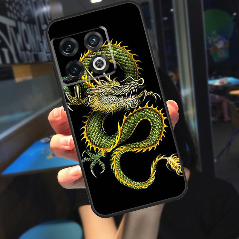 Chinese Dragon Funda For OnePlus 10T 8T 9RT 12 13 13R 11 9 10 Pro OnePlus Nord 4 CE 2 3 Lite N20 N30 Case
