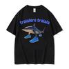 Tralalero Tralala The Drip Shark Funny Meme T Shirts Women Clothing Fashion Gothic Tshirt Summer Pop T Shirt Tops