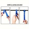 5pcs Heavy Duty Soft Loop Tie Down Straps, 15.9" - Versatile Nylon Bands for Securing ATVs, UTVs, Motorcycles,