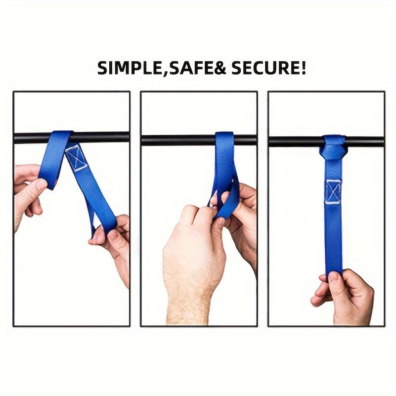 5pcs Heavy Duty Soft Loop Tie Down Straps, 15.9" - Versatile Nylon Bands for Securing ATVs, UTVs, Motorcycles,