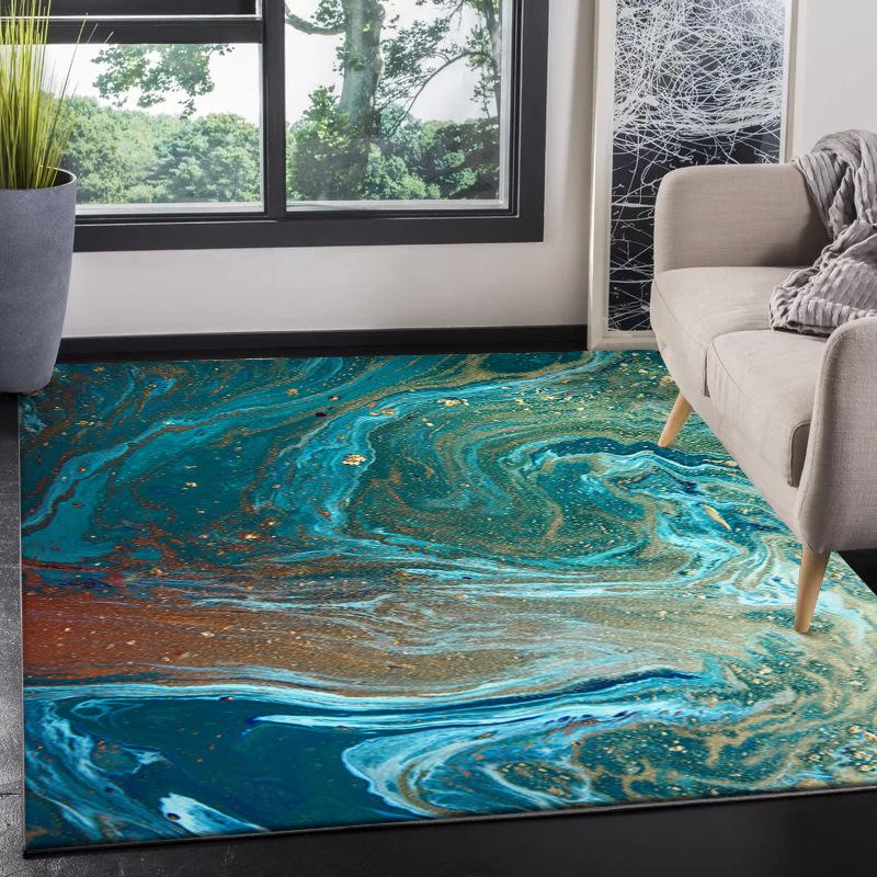 Living Room Carpet Modern and Simple Living Room Coffee Table Mat Carpet Bedroom Bedside Carpet