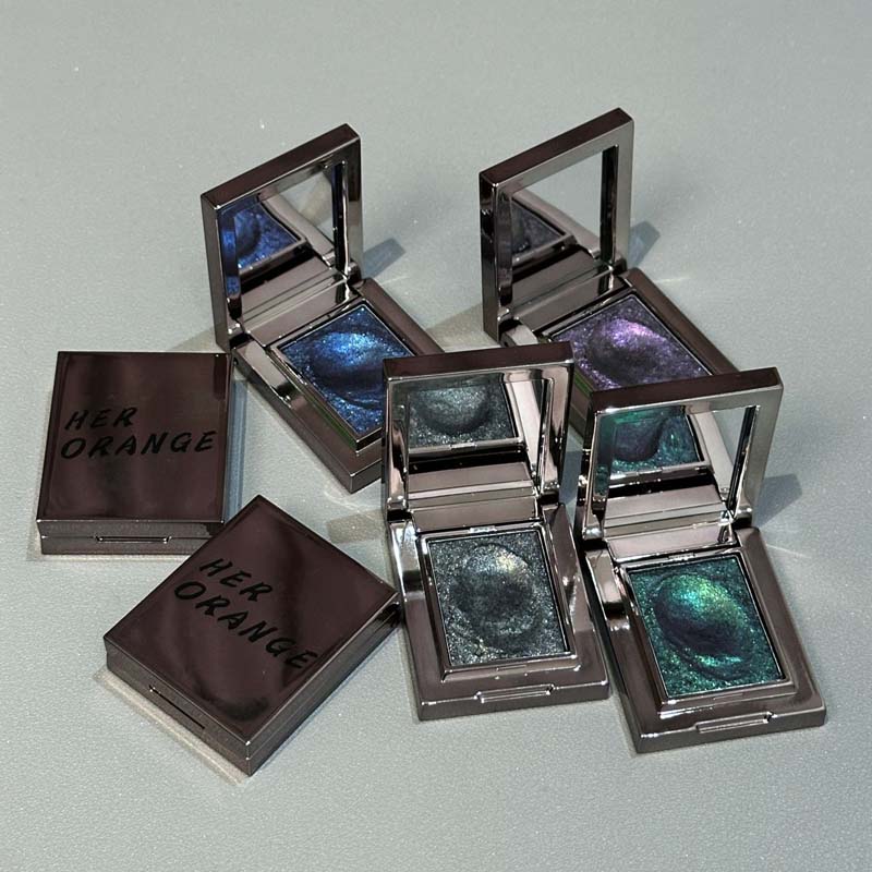 Metallic Glitter Pearlescent Eyeshadow Cream Chameleon Sparkling Mashed Potato EyeShadow Shimmer Brightening Highlighter