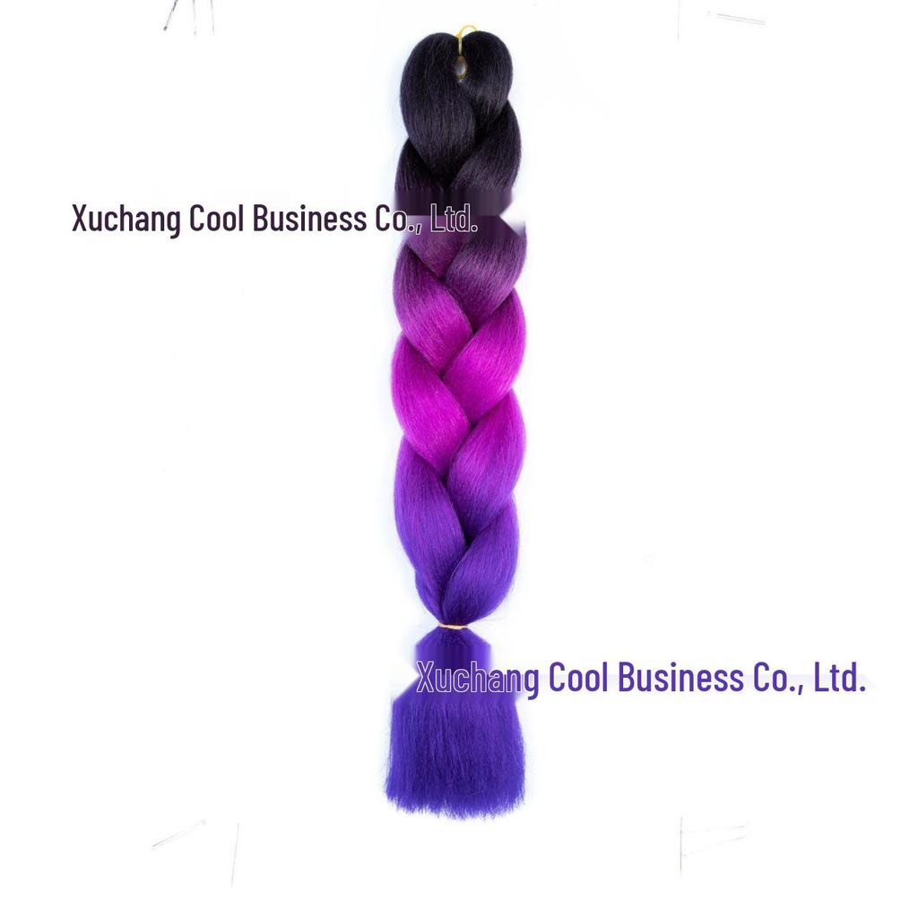 Three, Four, Five-Color Gradient High-Temp Fiber Jumbo Braid Material