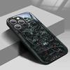 Creative Mechanical Circuit Pattern Phone Case For Samsung Galaxy S25 S24 S23 Ultra Plus FE Tempered Glass Black Cover