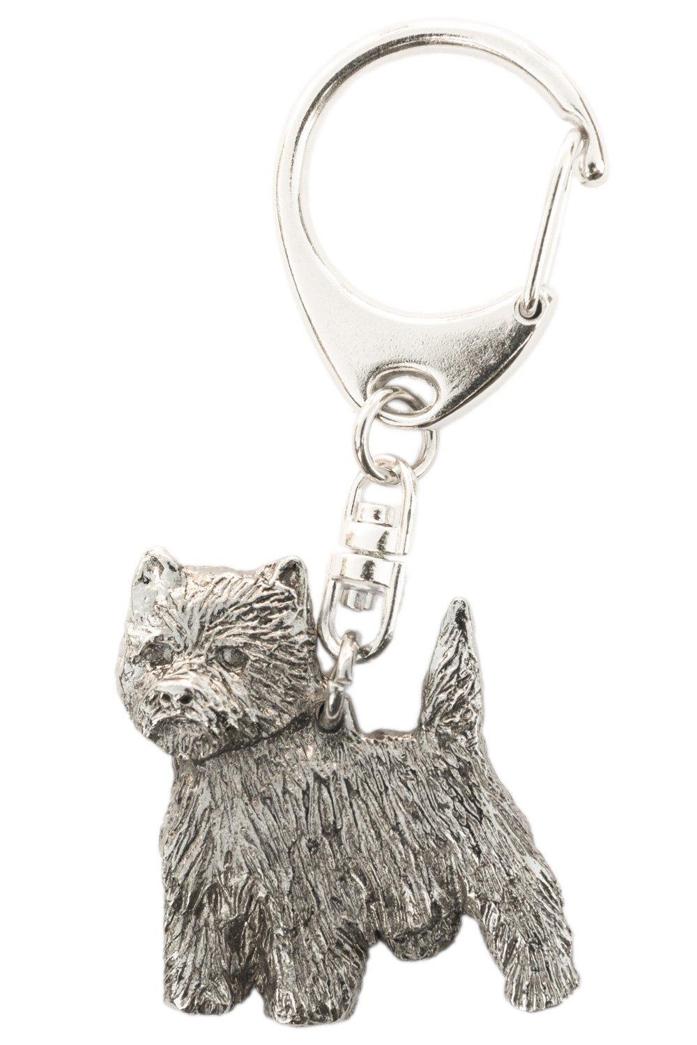 

Коллекция брелоков для собак «Вест-хайленд-уайт-терьер», сделанная в Англии