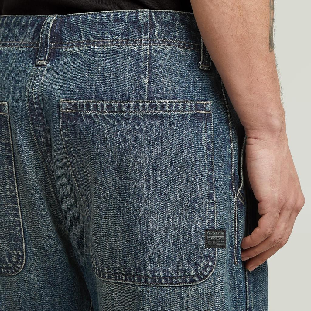 G-Star Jeans Men Denim Pants Loose Fit Blue Bend 3D Loose Chino 2.0 D27752-D788-H469-W33/L30