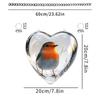 The Love Bird Pendant is made of acrylic and is the best decora for home and courtyard decora. It is a Valentine's Day gift