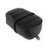 Harley XL883/1200 Front & Rear Seat Cushions with Front Seat Bag (Black, 2016-2021)