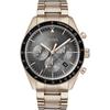 Trophy Grey Dial Rose Gold Metal Bracelet Men's Quartz Watch 1513632