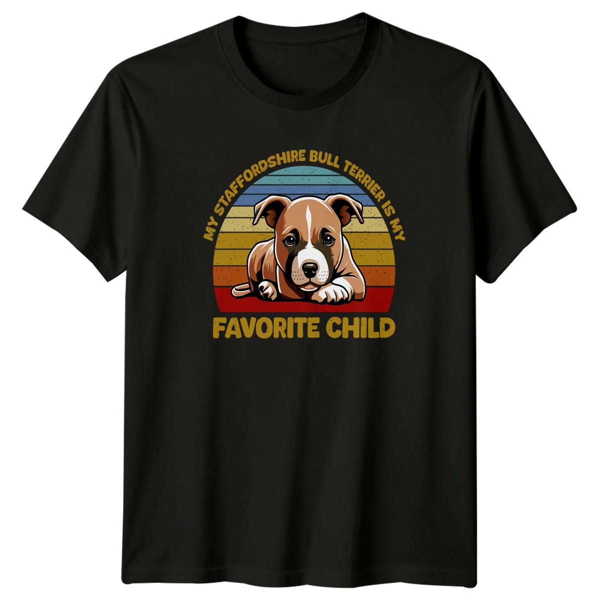 My Staffordshire Bull Terrier Is My T-Shirt Staffie Dog Lover S