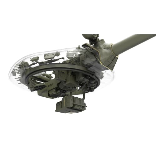 Miniart 1/35 Scale Soviet T-54B Medium Tank, Early Production, Full Interior (Interior Reproduction Kit) Plastic Model Kit MA37011