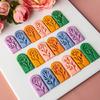 7pcs Polymer Clay Floral Earring Maker Fashion Handmade Ear Accessory Mold Jewelry Making Supplies Home Crafting Kits