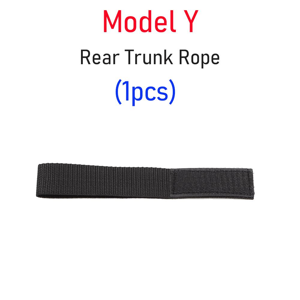 

Rear Trunk Lid Pull Strap for Tesla Model Y 2026-2026 Juniper Launch Drawstring Rope Open Cover Handle Organizer Car Accessories