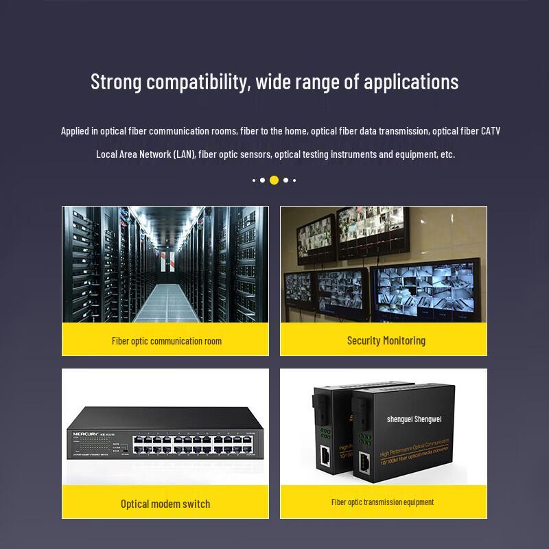 Shengwei Telecom-Grade Duplex Fiber Optic Patch Cable