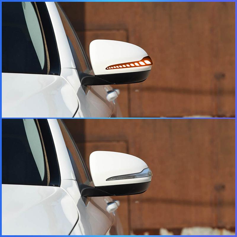 Dynamic LED Sequential Light Side Mirror Turn Signal Indicator Lamp for Mercedes Benz C E S GLC W205 X253 W213 W222 V Class W447