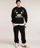 CREAM SODA LAB Crsdel Teamplay Sweatshirt Black White