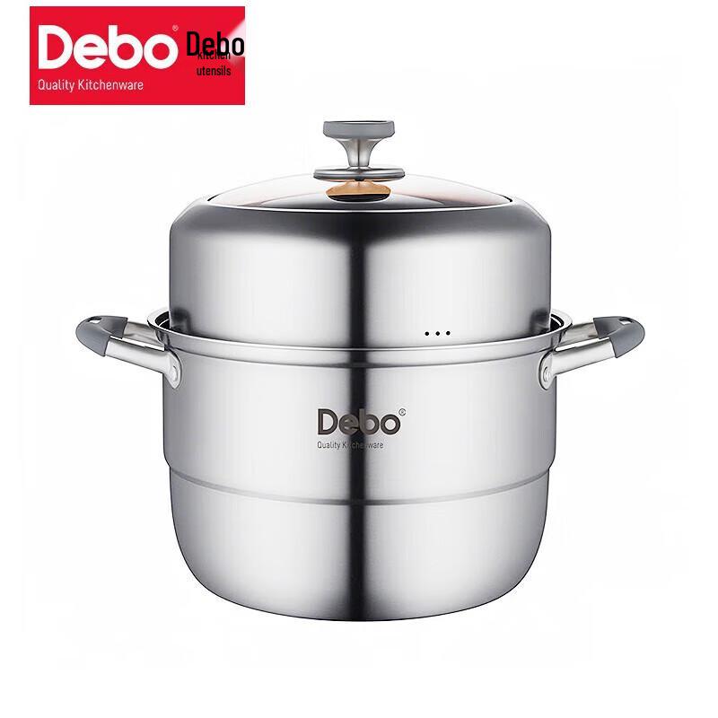 Debo Elliott 30cm Stainless Steel Steamer Pot with High Arch Lid