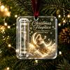 Hanging Christmas Cash Gift Ornament Acrylic Treat Holder Ornament  for Surprise Present