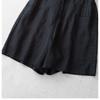 DIMANAF Summer Loose Plus Size Shorts Women Basic Pants Thin Casual Female Trousers Linen Pants