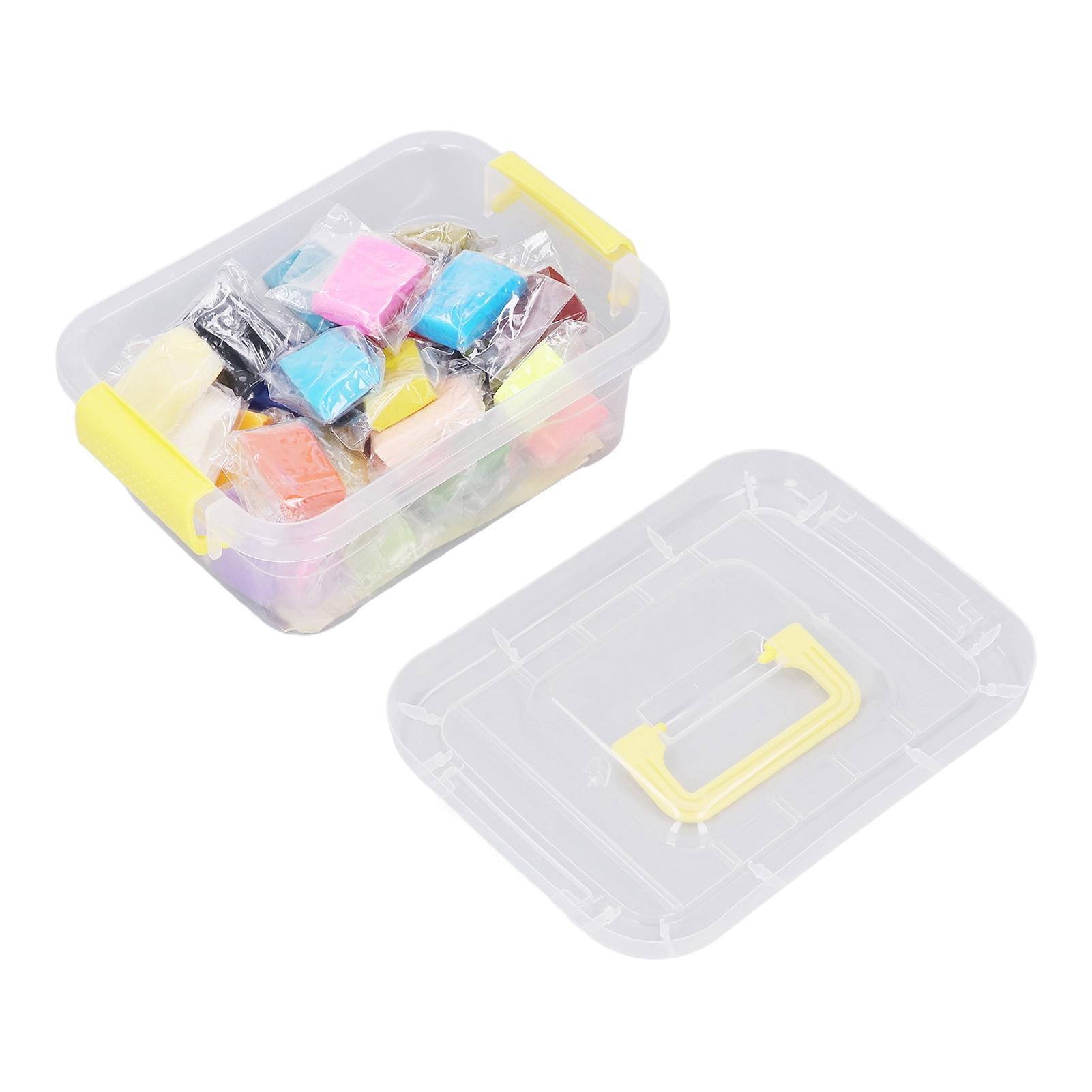 

Polymer Clay Handcraft DIY Colored Clay High Ductility Plasticity Molding Clay with Tutorial for Over 3 Years Old Kids