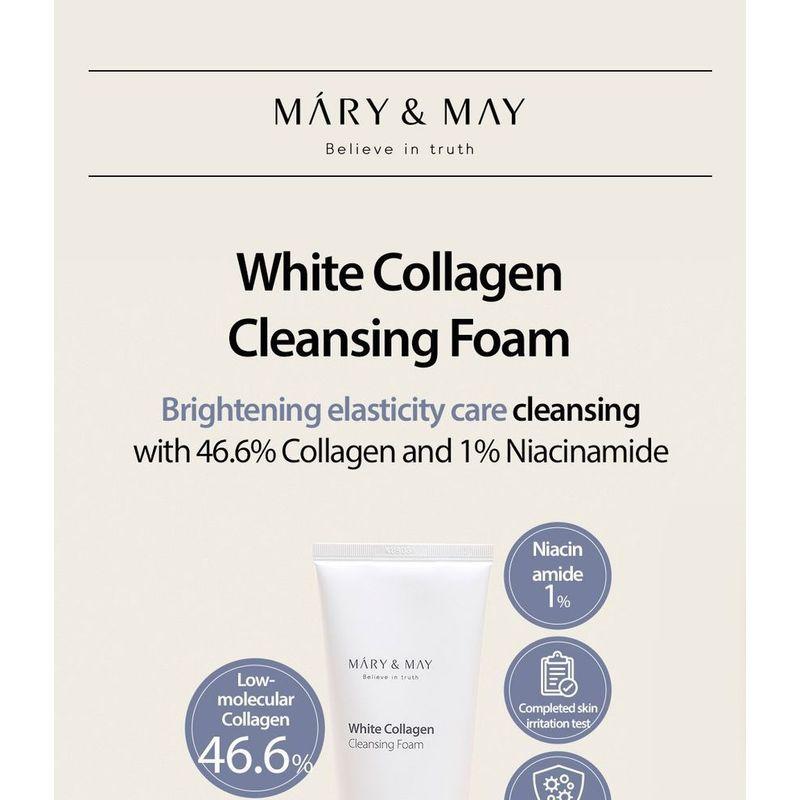 Mary&May - White Collagen Cleansing Foam