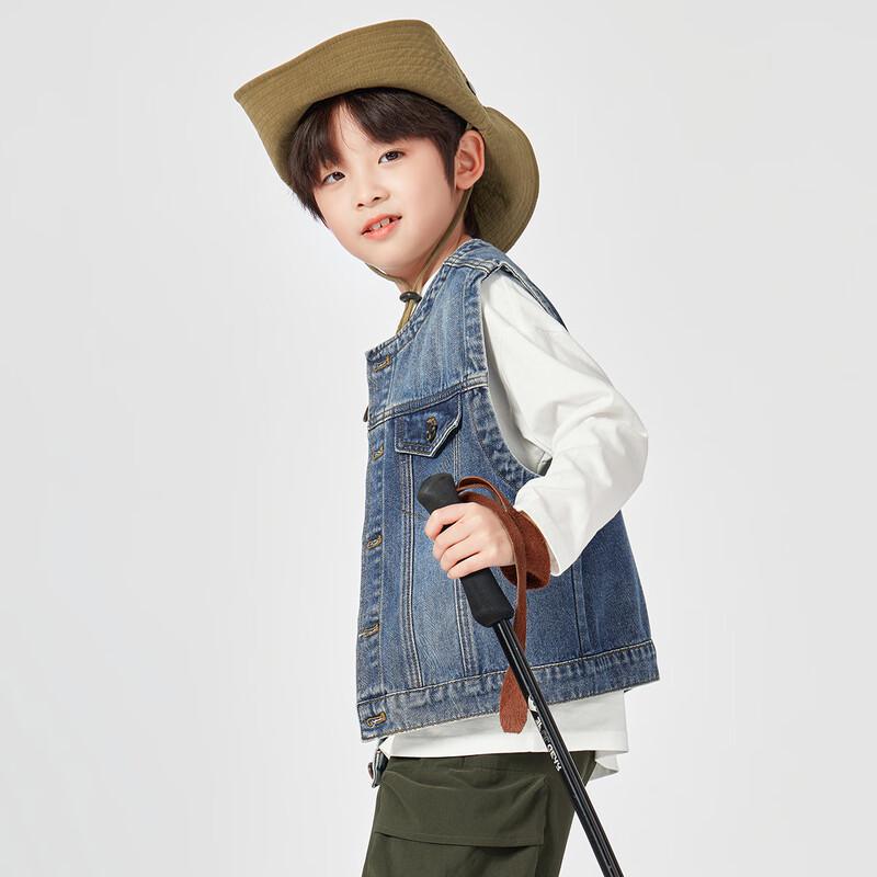 Boys' Casual Denim Vest