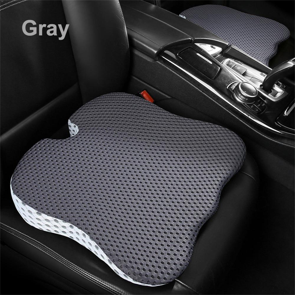 

Автомобильная клиновидная подушка для сиденья Комфорт Подушка для сиденья водителя автомобиля Ортопедическая поддержка Облегчение боли Офисное кресло Инвалидная коляска Подушка для сиденья из пены с эффектом памяти серый