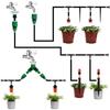 30m Automatic Drip Irrigation Kit with 4/7 Tubing for Outdoor Gardens