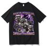 Funny Raccoon Meme Letters Print T Shirt Men Women Hip Hop Fashion Short Sleeve T-shirts Hot Sale 100% Cotton T-shirt Streetw...