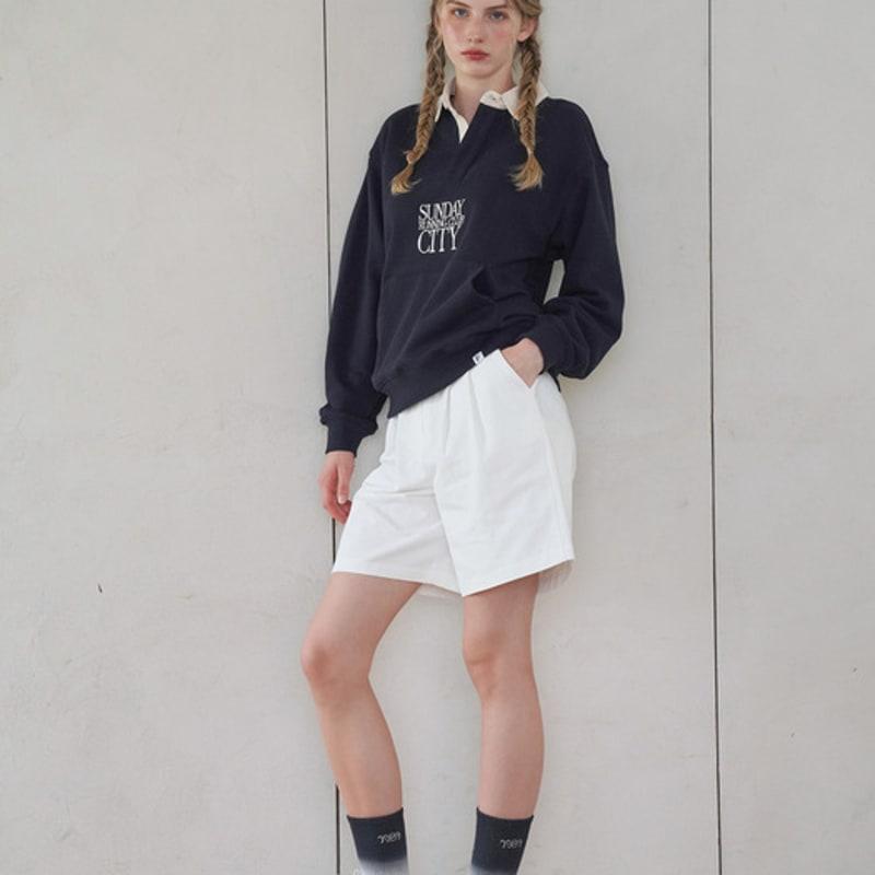 

STUDIO SOCKSTOP 1989 Gradient Crew Socks_4color Navy