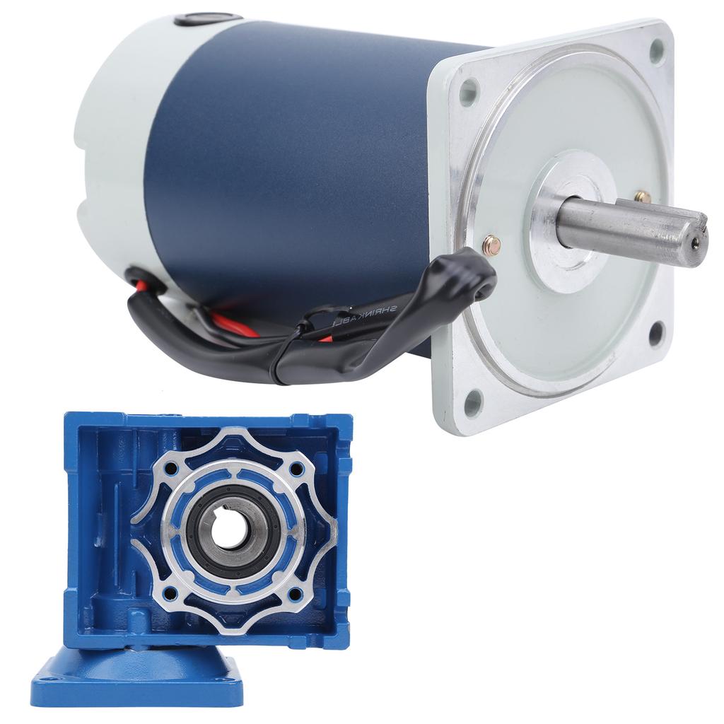 DC24V Worm Gear Reducer Motor Stainless Steel 90W High Power 2200 R Min20r Min Reduction Ratio 110r Min Output Speed