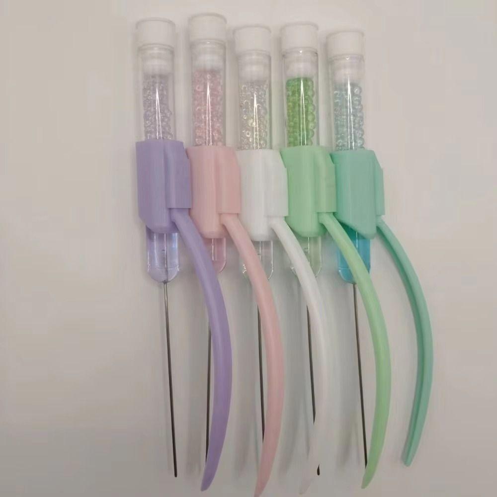 Creative Perler Bead Clips Pen DIY Collage Beans Needle Fuse Beans Tweezer  Handmade Gift