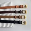 Casual Waist Belt Retro Pin Buckle Waistband Trendy Leather Belt  For Women