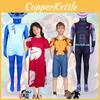 Comfortable And Stylish Interstellar Baby Cosplay Costume For Kids With Cartoon Prints In Stitch Design
