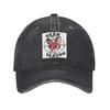 Alastor Hirschzeit Denim Stoff Kappe Lässige Baseballkappen Verstellbarer Hut Sommer Unisex Baseballkappen