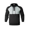 25 Men's Wholesale Spot European and American Spring and Autumn Light Ripe Casual Loose Hooded Button Jacket Men's Sweater