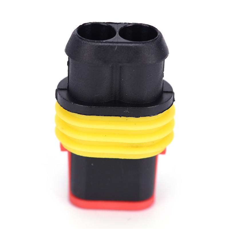 10 Súprav 2-pinový Vodotesný Zapečatený Konektor Káblov Zástrčka Súprava do Auta