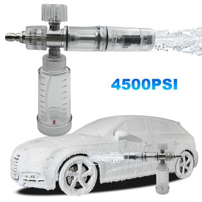 100ml Liquid Foam Sprayer with 1/4 Inch Quick Connector 4500PSI Soap Foam Spray Bottle Pressure Washer Gun for Car Wash