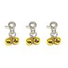 3pcs Dog Collar Bells Pet Outdoor Training Collar Pendant Dog Collar Accessories Puppy Bells Collar Pendant Clip Pet Supplies