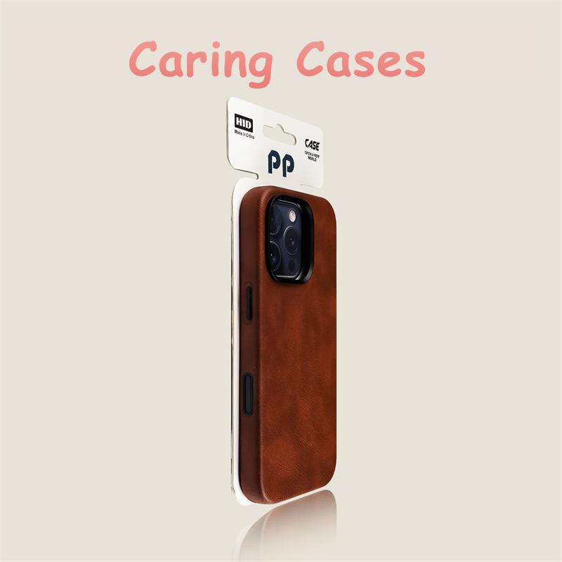 For iPhone 16 Pro Max Case Burgundy Crazy Horse Leather MagSafe Vintage Luxury Shockproof Compatible with iPhone 15 14 13 12