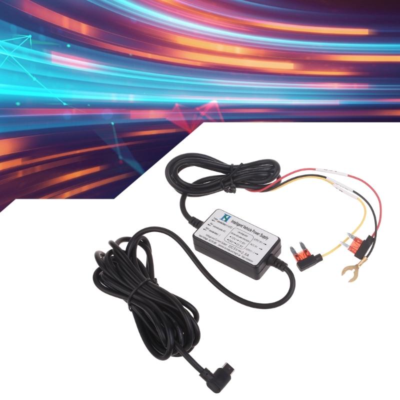 12V~30V to 5V2.5A Type C Right Angle Step-Down Power Converter Type C Power Cable Fast Charging, 90Degree Design