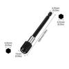 Quick-Release Hex Shank 6.35mm Self-Locking Drill/Screwdriver Extension Adapter