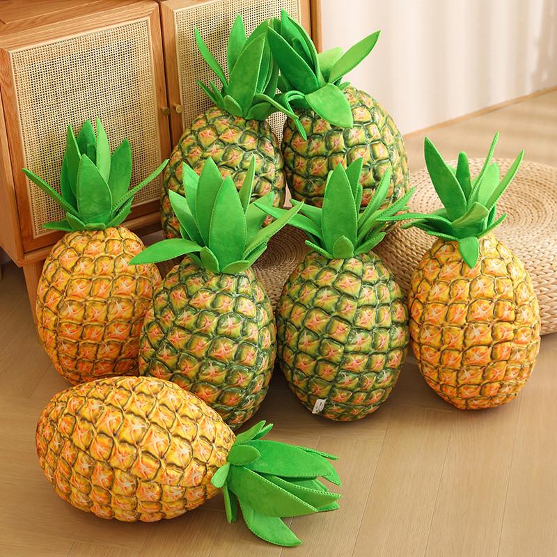Simulation Fruit Plush Doll Pineapple Pineapple Throw Pillow Activity Gift Decoration Spoof Props Sofa Cushion Pillow