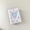 Love Heart Hollow Photocard Holder Cute Bear Name Card Book Mini Photo Holder
