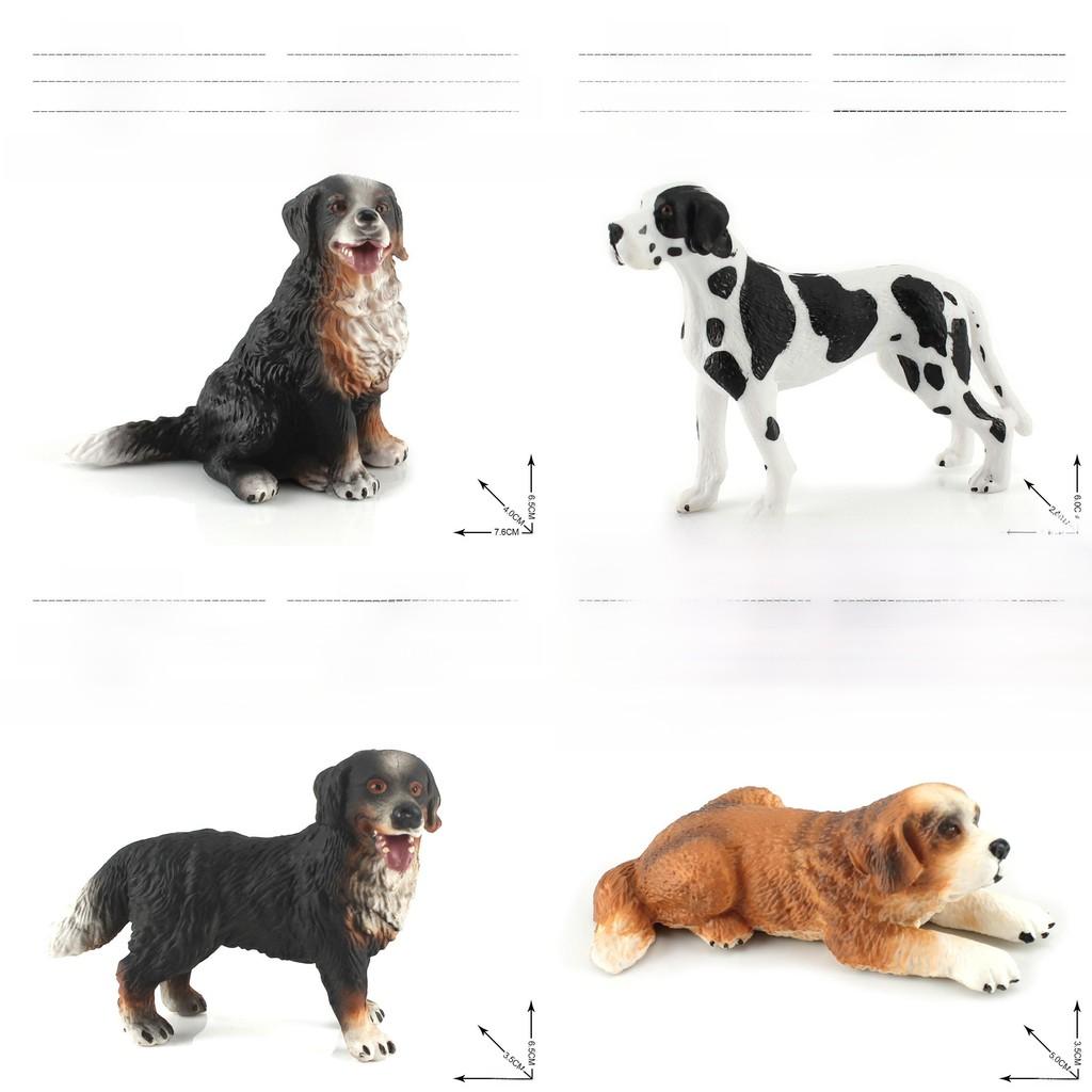 Pvc Saint Bernard Model With Realistic Animal Figures For Collectors And Dog Enthusiasts