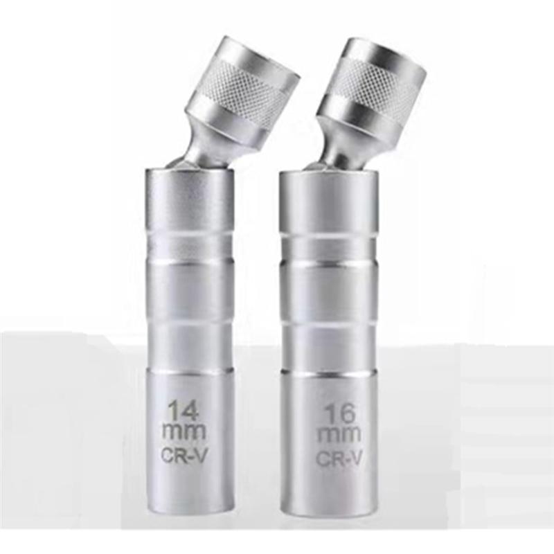 Magnetic Universal Spark Plug Socket Wrench 14/16Mm tall Replace Repair Kit Spark Plug Removal For Car Repair Tool