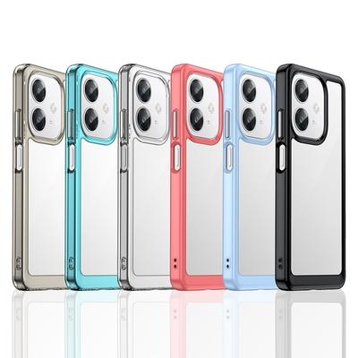 For OPPO A60 5G Case For OPPO A40 A40m A60 Cover 6.67 Inch Colorful Soft Edge Silicone Transparent Bumper For OPPO A60 A40m A40